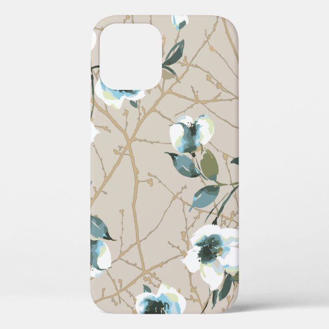 flower pattern design textile illustrationart,patt Case-Mate iPhone case (Back)