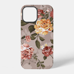 flower pattern design textile illustrationflower,a iPhone 12 case