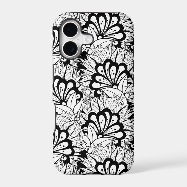 Flower Pattern Doodle (Back)