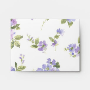Flower pattern envelope