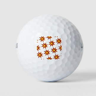 Flower Pattern Golf Balls