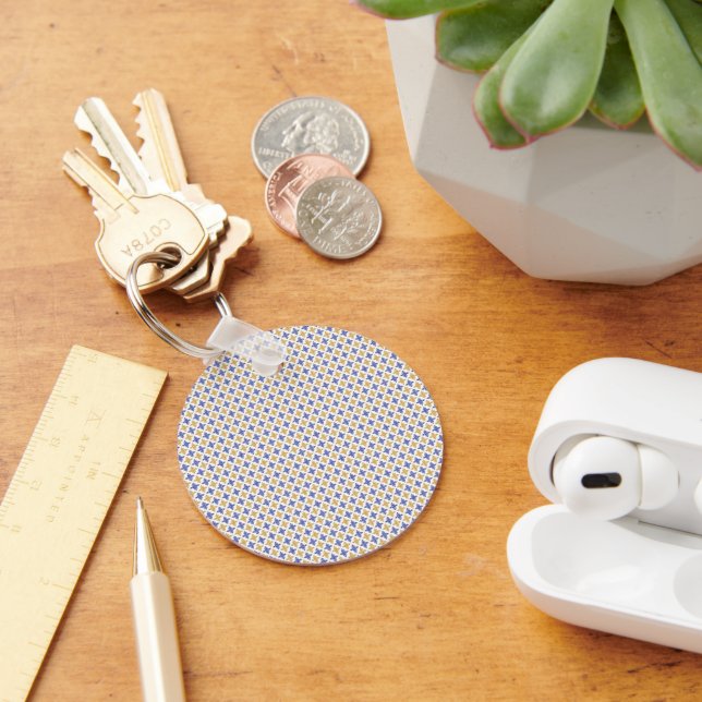 Flower Pattern Key Ring (Desk)