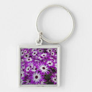 Flower pattern, Kuekenhof Gardens, Lisse, Key Ring