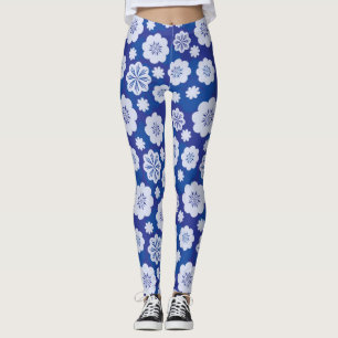 flower pattern leggings