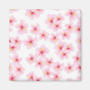 Flower pattern magnet