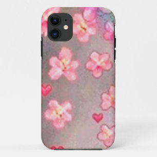 flower pattern marble iPhone 11 case