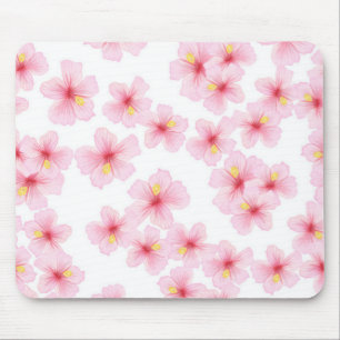 Flower pattern mouse pad