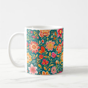 Flower Pattern Mug
