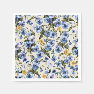 Flower pattern napkin