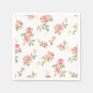 Flower pattern napkin