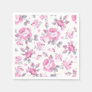 Flower pattern napkin
