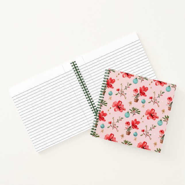 Flower Pattern Notes Notebook (Inside)