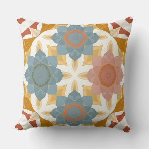 Flower pattern pillow cushion