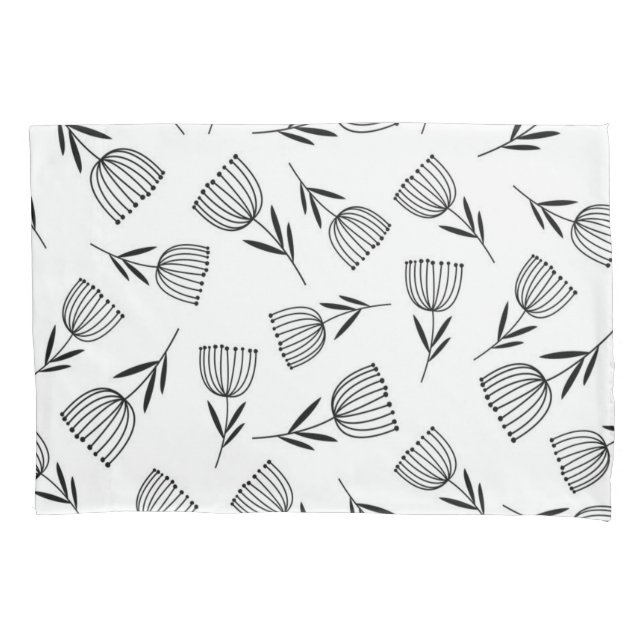 Flower pattern pillowcase (Front)