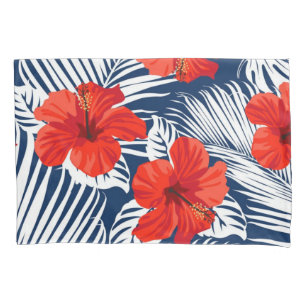 Flower pattern pillowcase