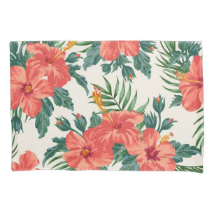 Flower pattern pillowcase
