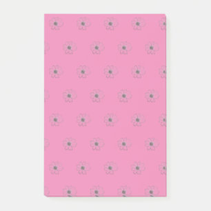 Flower Pattern Post-it Notes