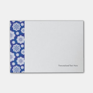 flower pattern post-it notes