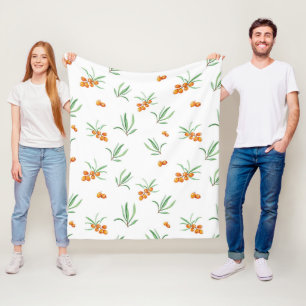 Flower Pattern Spring Floral Fleece Blanket
