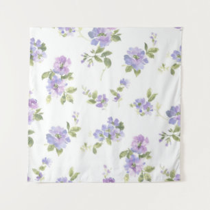 Flower pattern tapestry