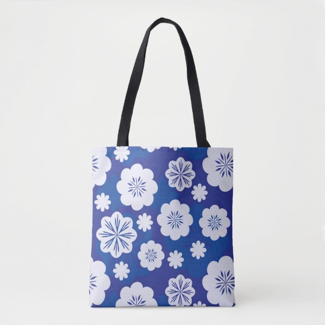 flower pattern tote bag (Front)