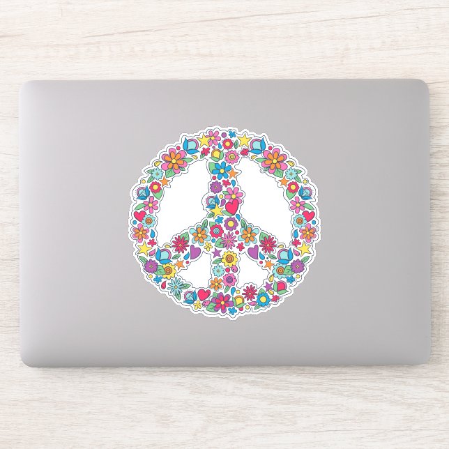 Flower Peace Sign (Computer)