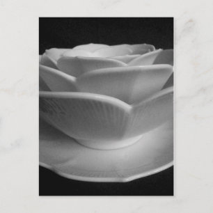 Flower Petal Bowls Postcard