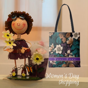 Flower Petal Plant Floral Print Tote Bag