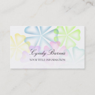 Flower Petals Business Card