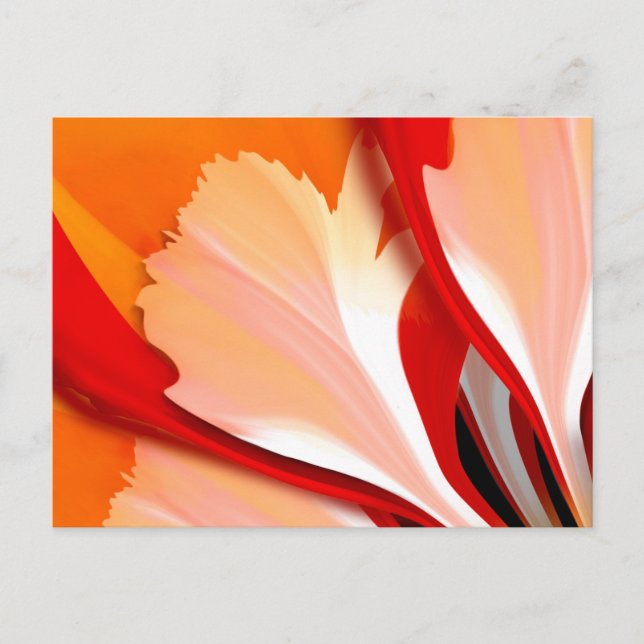 Flower petals  postcard (Front)