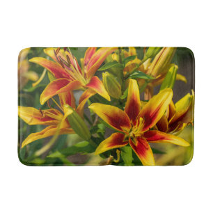 Flower Photograph, Day Lily Bath Mat