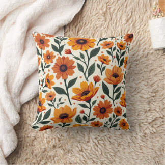 Flower pillow cushion