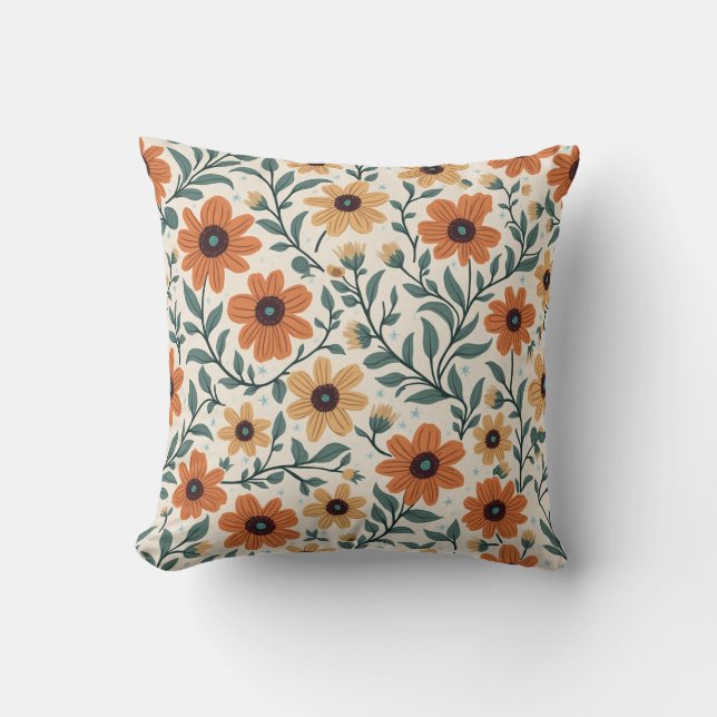 Flower pillow cushion (Front)