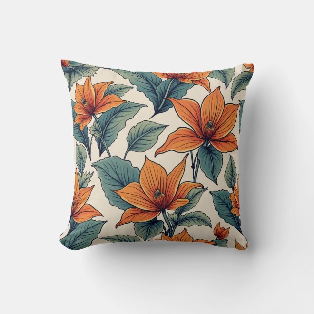 Flower Pillow Cushion (Front)