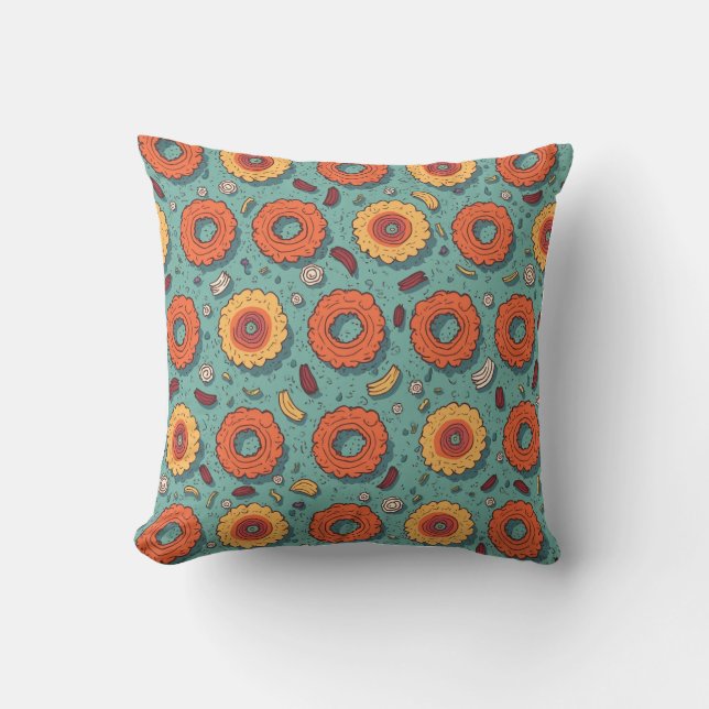 flower pillow cushion(Edit) (Front)