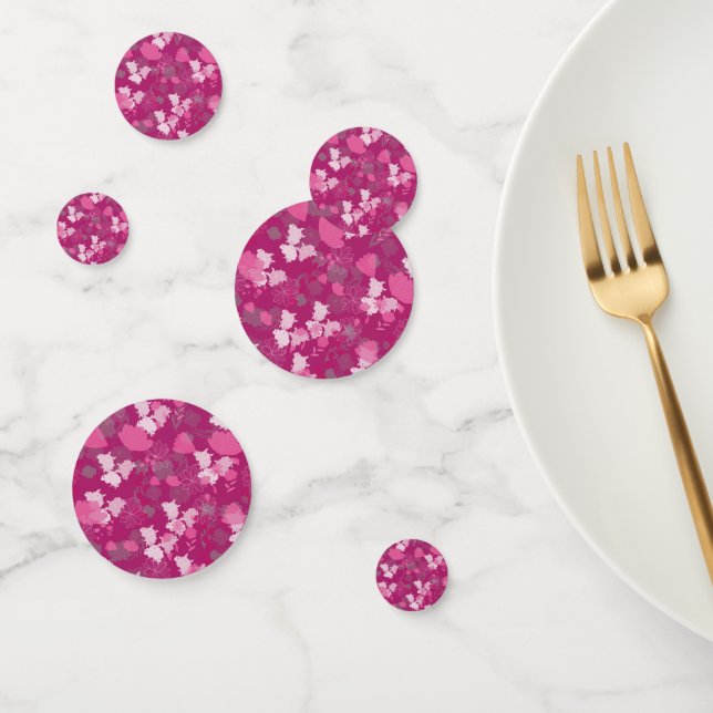 flower pink confetti (Group)