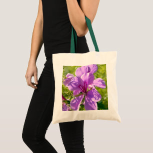Flower Portrait Tote Bag