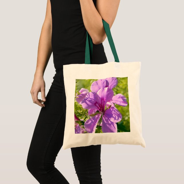 Flower Portrait Tote Bag (Front (Product))