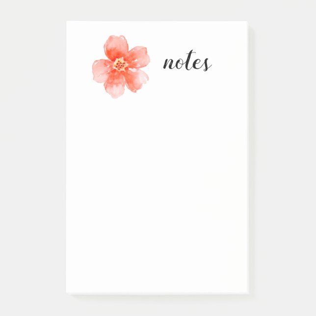 FLOWER Post-it Notes (Front)