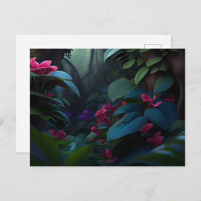 Flower Postcards (Front/Back)