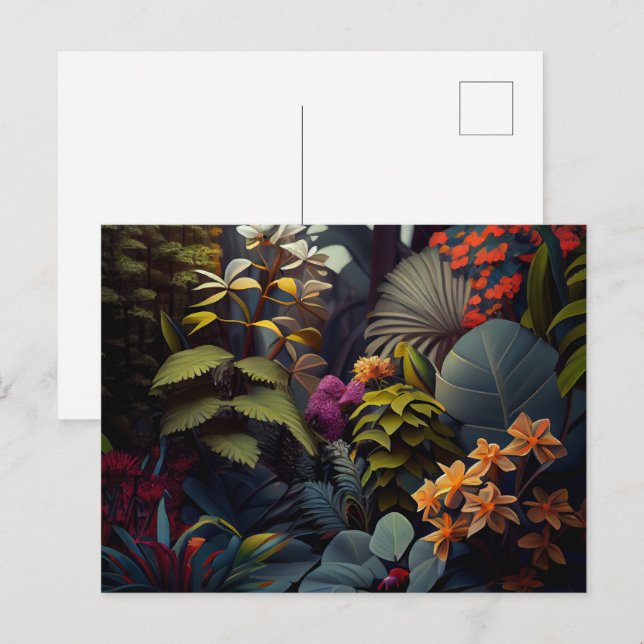 Flower Postcards (Front/Back)