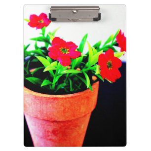 Flower Pot Clipboard