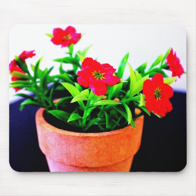 Flower Pot Mouse Pad (Front)