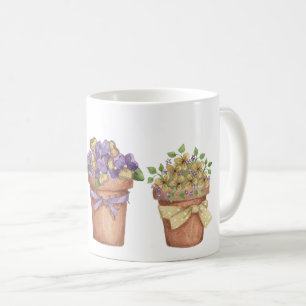 Flower Pots Coffee Mug