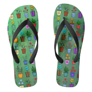 Flower Pots  Jandals
