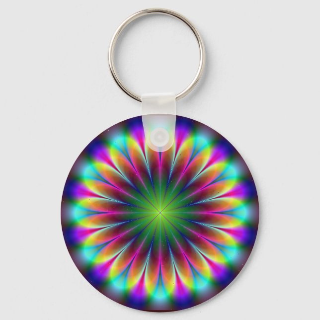 Flower Power 2 Keychain (Front)