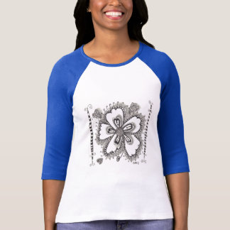 Flower Power 3/4 Sleeve T-Shirt