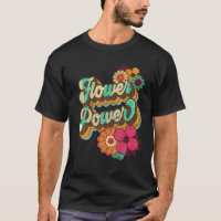 Flower Power 60s 70s Hippie Retro Groovy Positive