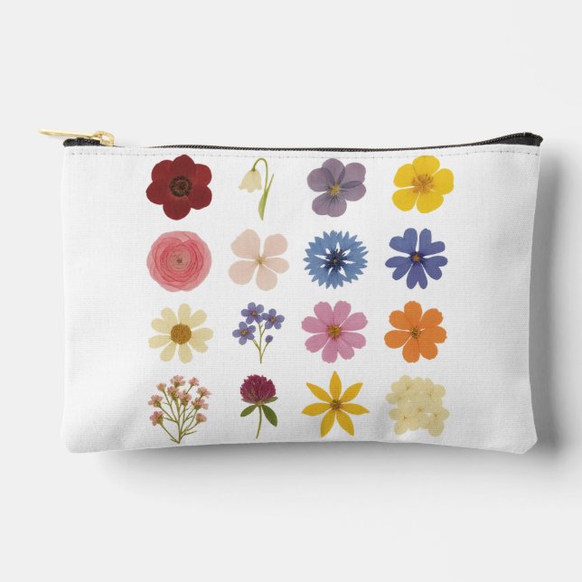 Flower Power Accessory Pouch (Front)