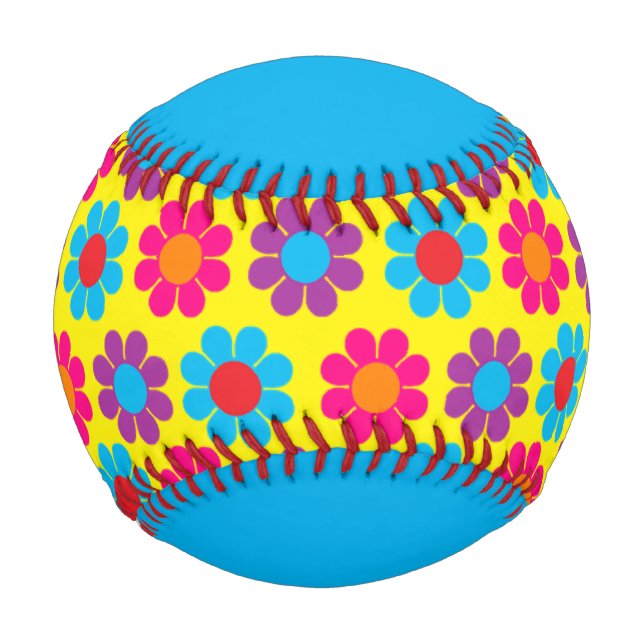 Flower Power Baseball (Front)